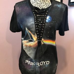TIE UP PINK FLOYD TSHIRT - SIZE MEDIUM